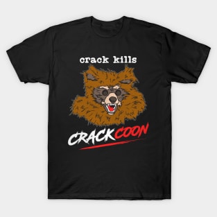 Crackcoon 'Crack Kills' Movie Fan Art T-Shirt